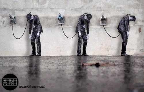 Series 01 Street Art Graffiti Umorismo -  Fun 