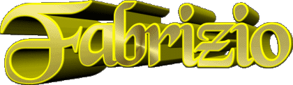 Fabrizio F MASCULIN - Italie Prénoms 