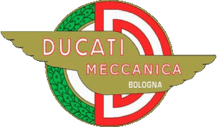 1953-1953 Logo Ducati MOTORCYCLES Transport 