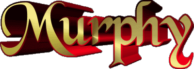 Murphy M MASCULINO - UK - USA - IRL - AUS - NZ Nombre 