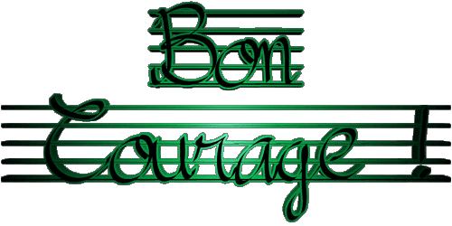 01 Bon Courage French Messages 