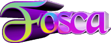 Fosca F WEIBLICH - Italien Vorname 