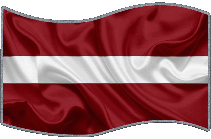 Rectangle Latvia Europe Flags 