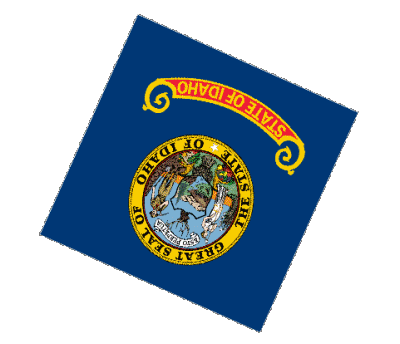 Sphere - Cube Idaho U.S.A - Etats Amériques Drapeaux 