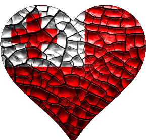 Corazón Tonga Oceanía Banderas 