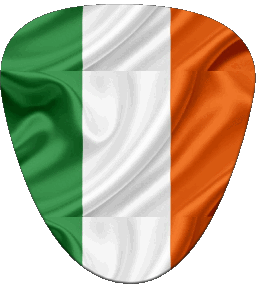 Forme Irlande Europe Drapeaux 
