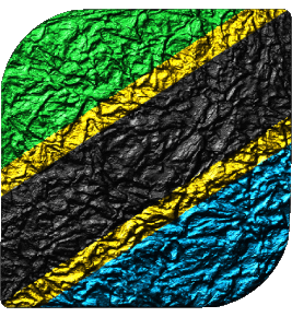 Platz Tansania Afrika Fahnen 