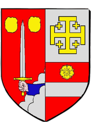 Wappen-Wappen MONTIGNY LES METZ 57 Abteilungen - Städte Frankreich Fahnen 