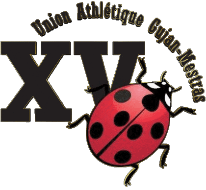 U Ath Gujan Mestras Dept 33 Rugby Club Francia Logo Sportivo 