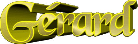 Gérard G MASCULIN - France Prénoms 