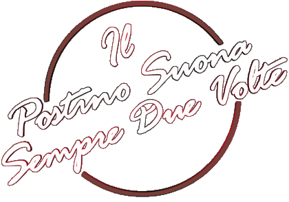 Logo Italiano Il postino suona sempre due volte Film Internazionale Multimedia 