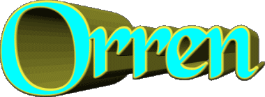 Orren O MASCULIN - UK - USA Prénoms 