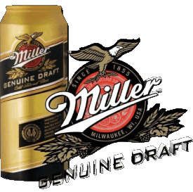 Miller USA Bières Boissons 