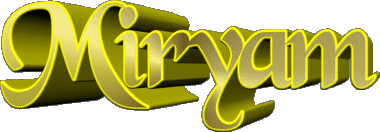 Miryam M FEMMINILE - Maghreb Musulmano Nome 