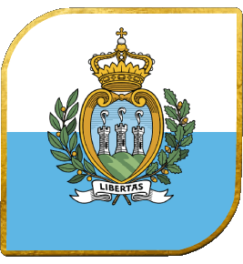 Platz San Marino Europa Fahnen 