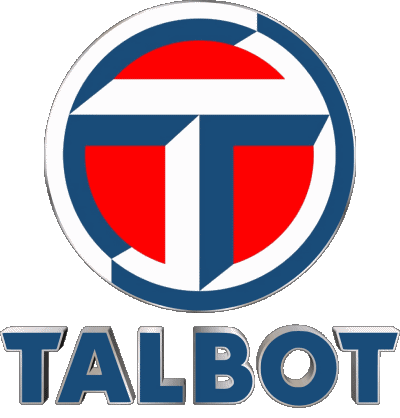 1977 - 1995-1977 - 1995 Logo Talbot Auto - Vecchio Trasporto 