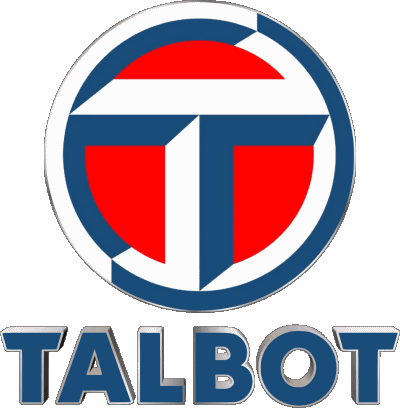 1977 - 1995-1977 - 1995 Logo Talbot Cars - Old Transport 