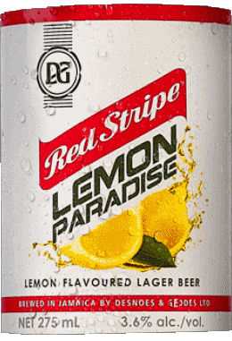 Lemon paradise-Lemon paradise Red Stripe Jamaïque Bières Boissons 