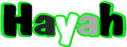 Hayah H WEIBLICH - Maghreb Muslim Vorname 