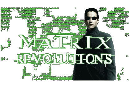 03 Revolutions English Logo The Matrix Movies International Multi Media 