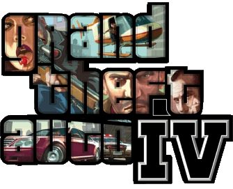 Logo-Logo GTA 4 Grand Theft Auto Vídeo Juegos Multimedia 