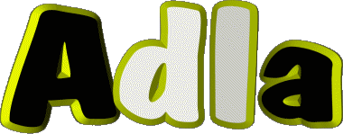 Adla A WEIBLICH - Maghreb Muslim Vorname 