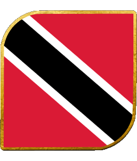 Platz Trinité et Tobago Amerika Fahnen 
