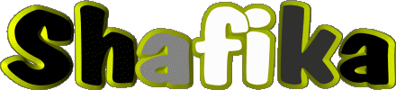 Shafika S FEMININ - Maghreb Musulman Prénoms 