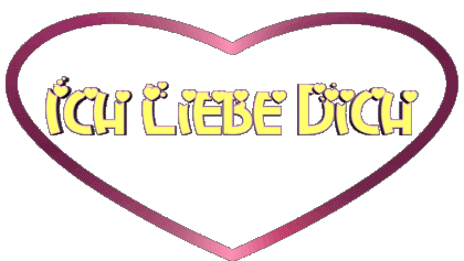 Cuore Ich Liebe Dich Tedesco Messagi 