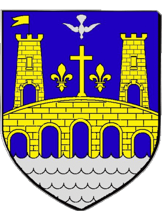 PONT SAINT ESPRIT 30 Départements - Villes France Drapeaux 