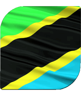 Platz Tansania Afrika Fahnen 