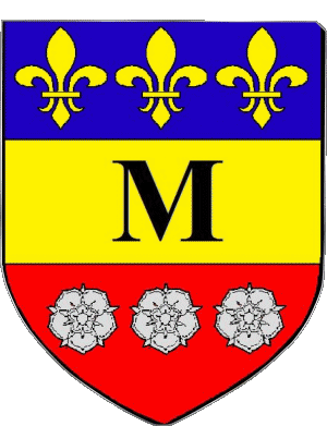 LES MEES 04 Dipartimenti - Città Francia Bandiere 