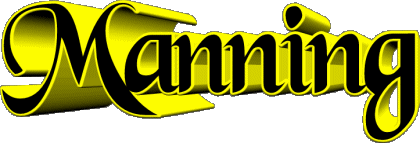 Manning M MANN - UK - USA - IRL - AUS - NZ Vorname 