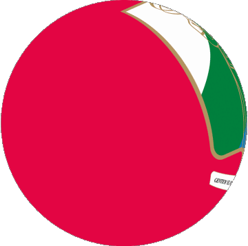 Kugel - Würfel Abruzzo Italien Europa Fahnen 