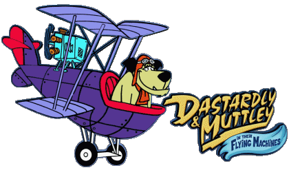 Logo Dastardly e Muttley e le macchine volanti Cartoni animati TV Film Multimedia 