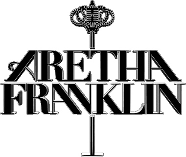 Logo Aretha Franklin Funk & Disco Música Multimedia 
