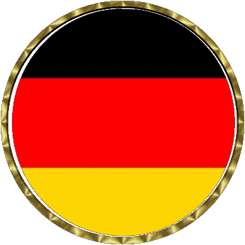 Rond - Anneaux Allemagne Europe Drapeaux 