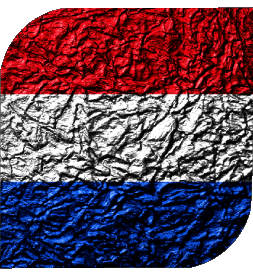 Square Luxembourg Europe Flags 