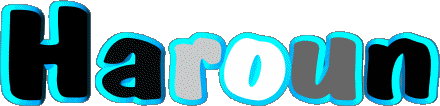 Haroun H MASCULINO - Magreb Musulmán Nombre 