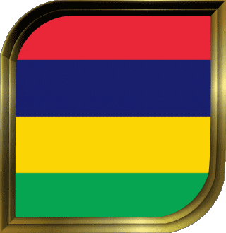 Carré Maurice Afrique Drapeaux 