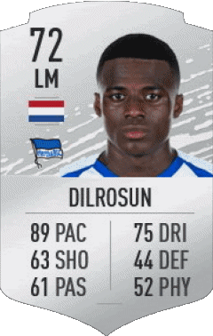 Javairô Dilrosun Niederlande F I F A - Karten Spieler Videospiele Multimedia 