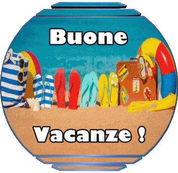 02 Transparenter Hintergrund Buone Vacanze Italienisch Nachrichten 