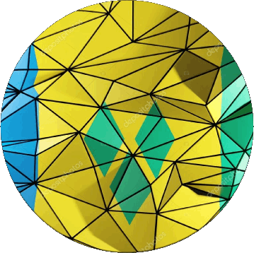 Round Saint Vincent and the Grenadines America Flags 