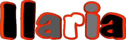 Ilaria I WEIBLICH - Italien Vorname 