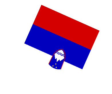 Sphere - Cube Slovénie Europe Drapeaux 