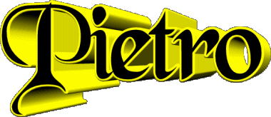 Pietro P MASCULINE - Italy First Names 