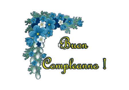 002 Transparent Background Floreale Buon Compleanno Italian Messages 