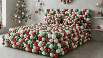 “ In bed ! ” (Christmas) A.I Mix Humor -  Fun 