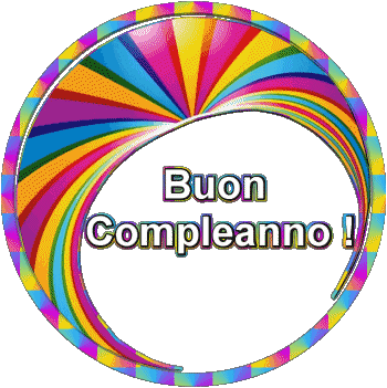 001 Fondo transparente Astratto - Geometrico Buon Compleanno Italiano Mensajes 