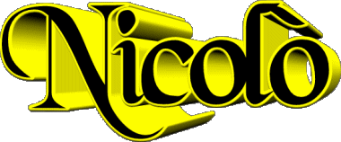 Nicolò N MASCULIN - Italie Prénoms 